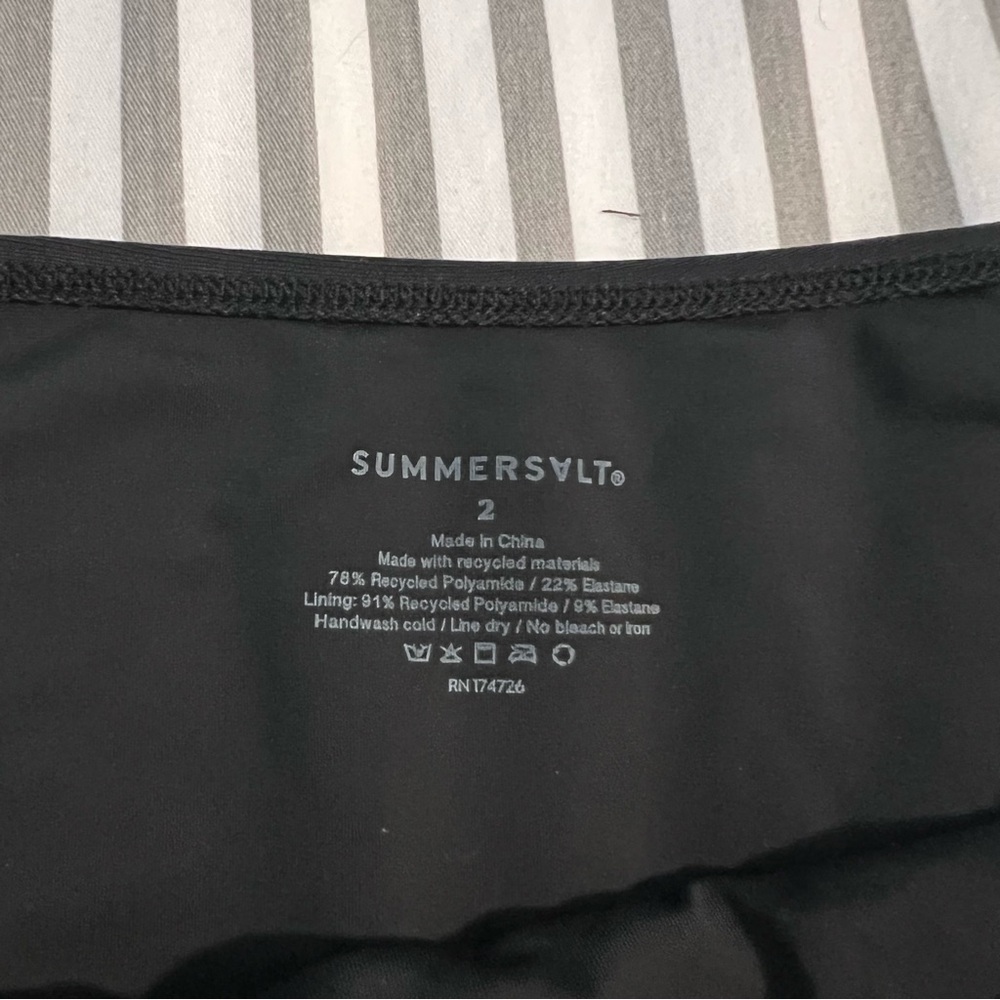 Summersalt The High Leg Mid Rise Bikini Bottom - Picture 7 of 8